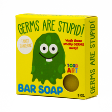Load image into Gallery viewer, Tangy Tangerine - Germs are Stupid Soap

