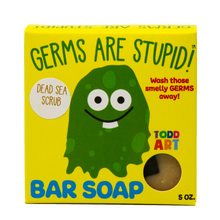 Load image into Gallery viewer, Dead Sea Scrub - Germs are Stupid Soap
