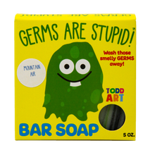 Load image into Gallery viewer, Mountain Air - Germs are Stupid Soap
