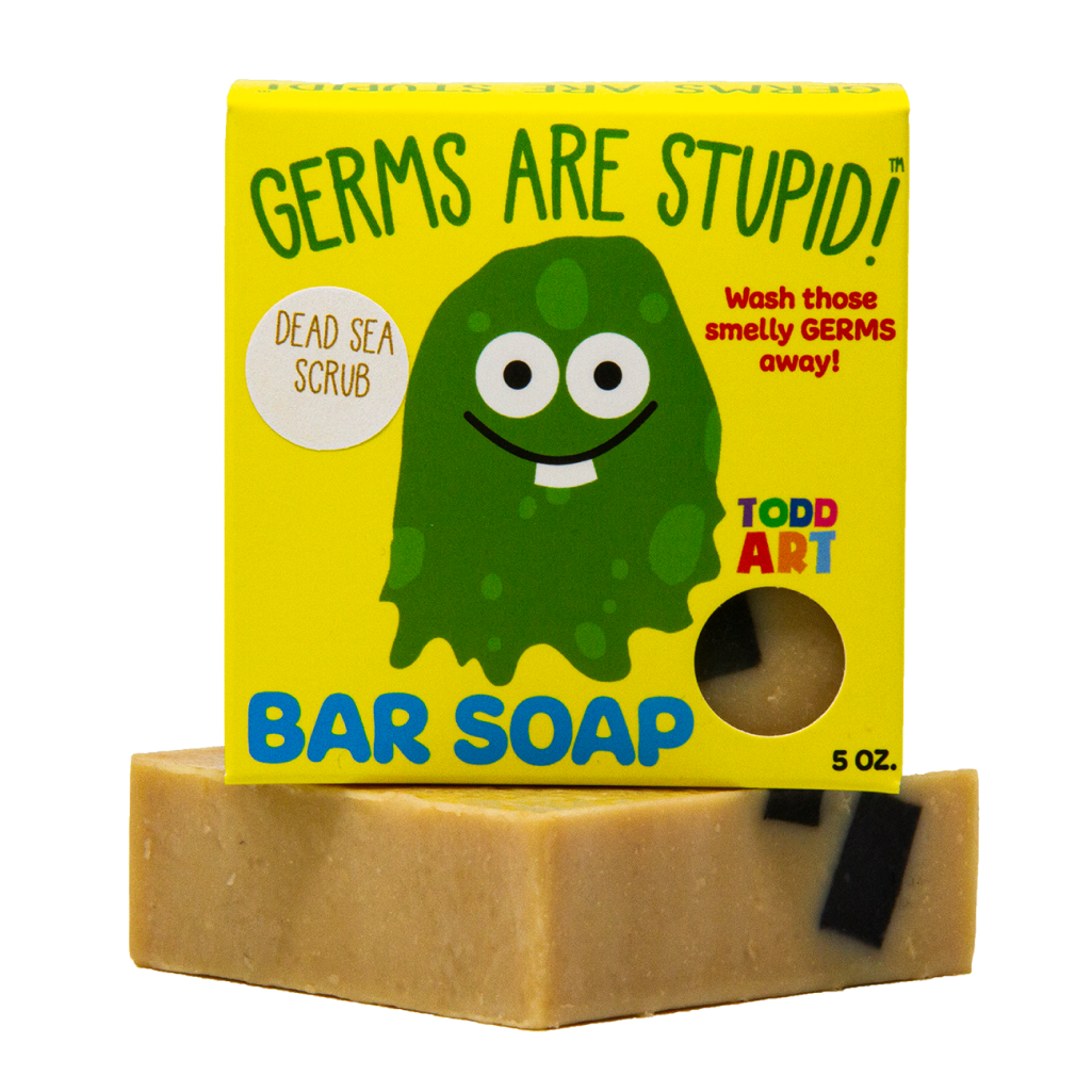 Dead Sea Scrub - Germs are Stupid Soap